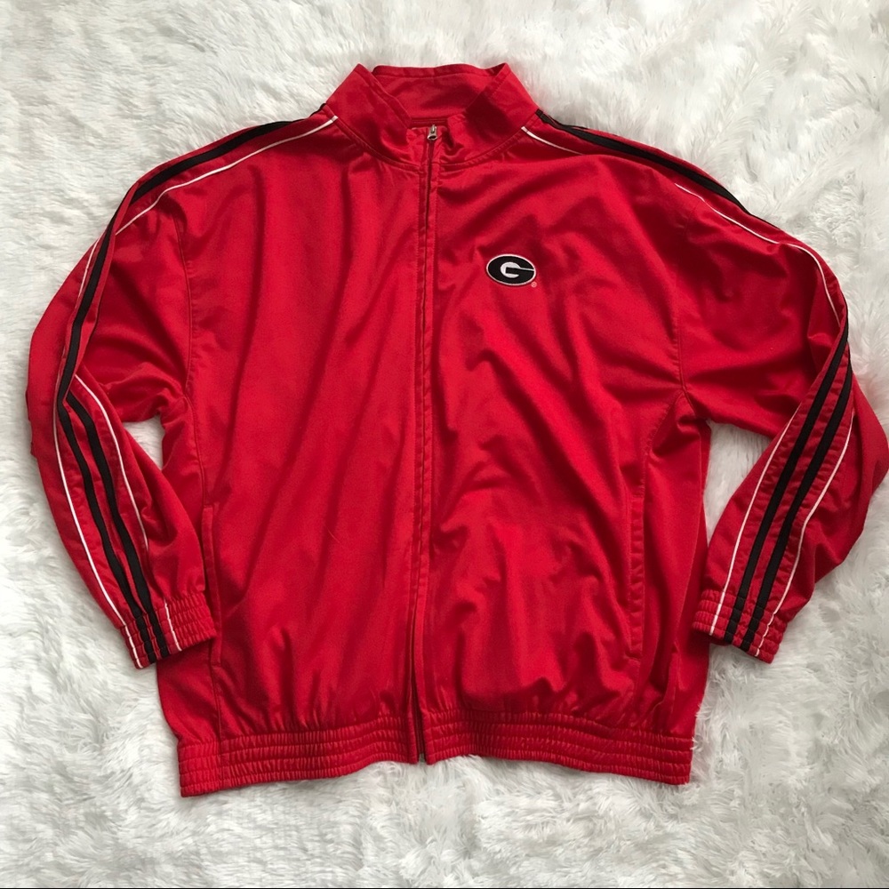 University of Georgia Retro Zip Up Jacket XL
